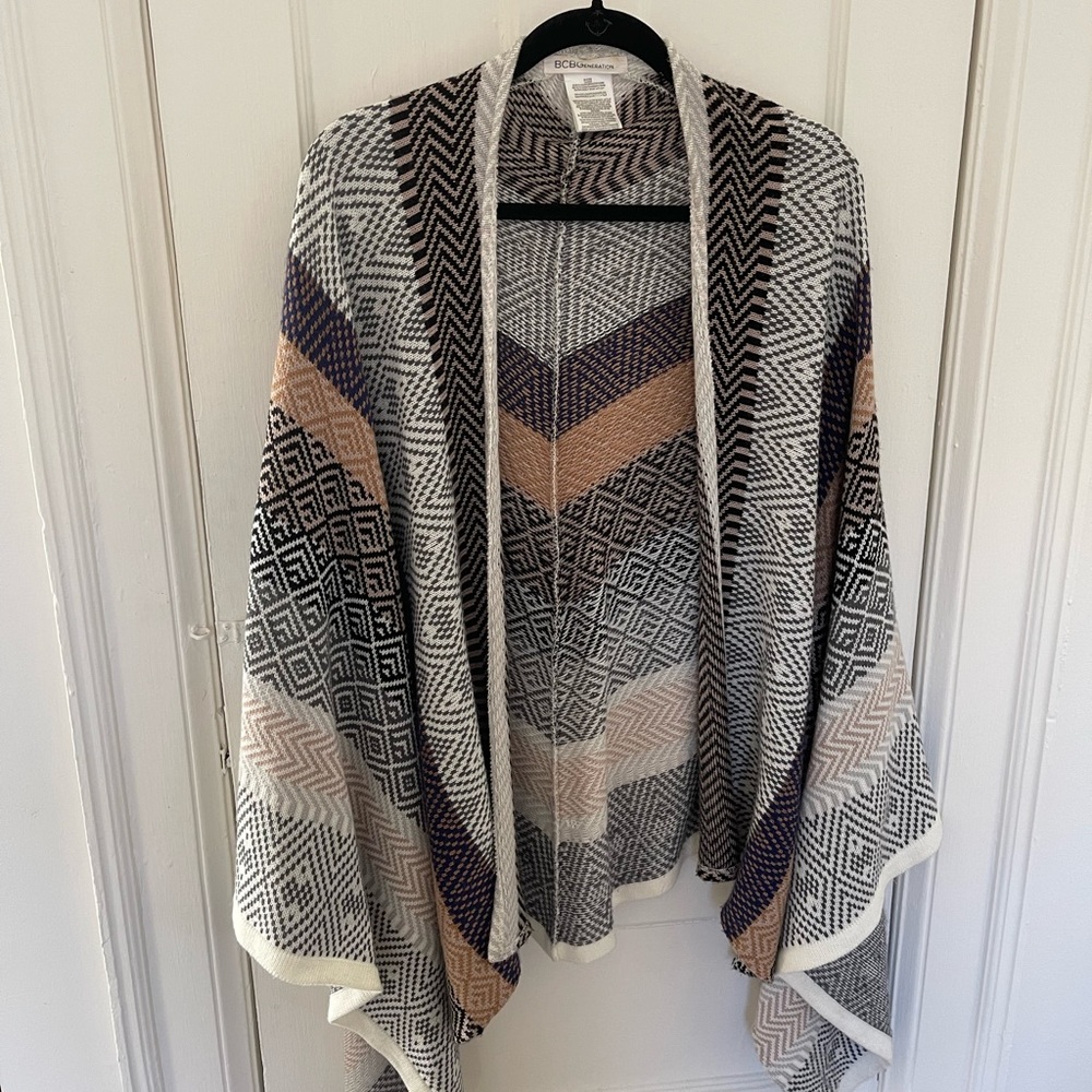 BCBG Patterned Shawl